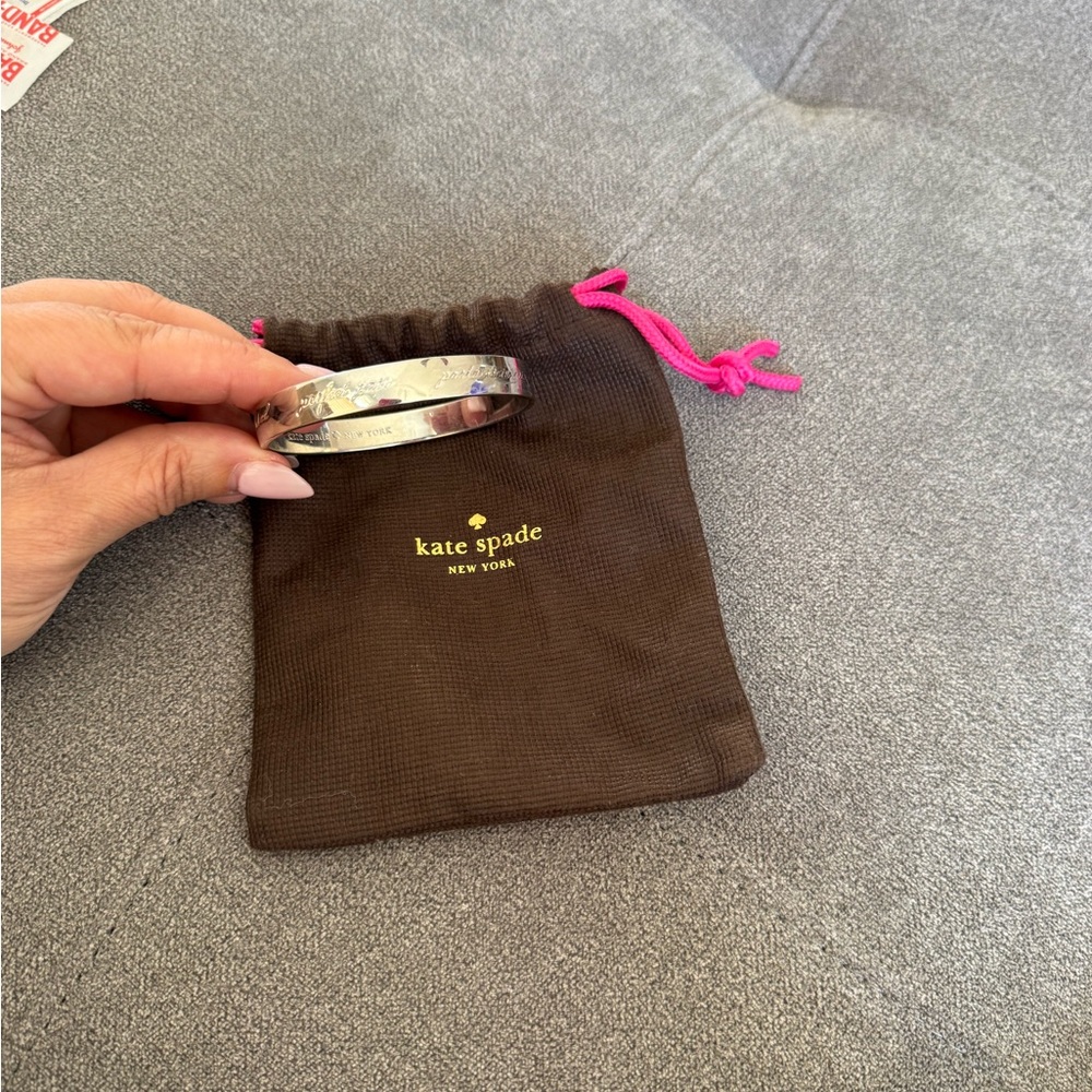 Kate Spade Silver Bangle Bracelet
